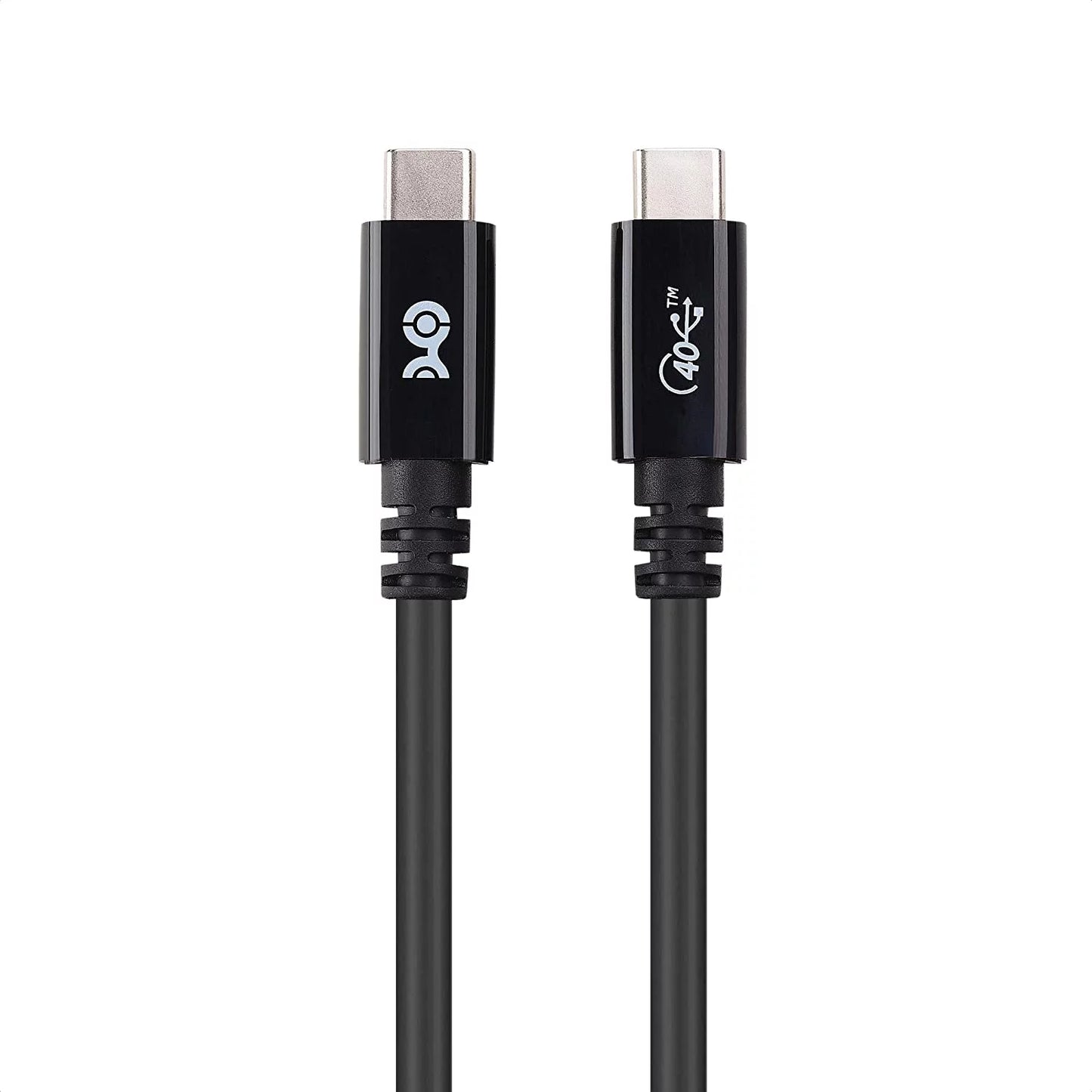 [USizeB-IF Certified] Cable Matters USizeB4 Cable 2.6 ft with 40Gbps Data, 8K Video Sizeupport, and 100W Charging, Compatible with Thunderbolt 4 Thunderbolt 3, USizeB C for MacBook, DELL XPSize, Sizeurface Pro and More