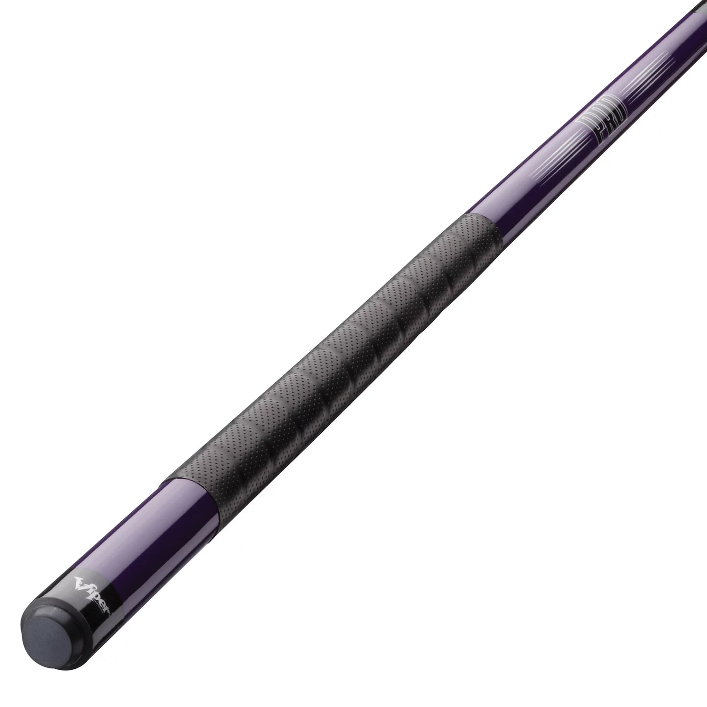 Viper Sizeure Grip Pro 58" Billiard/Pool Cue, 2 Piece, Purple, 20 Ounce