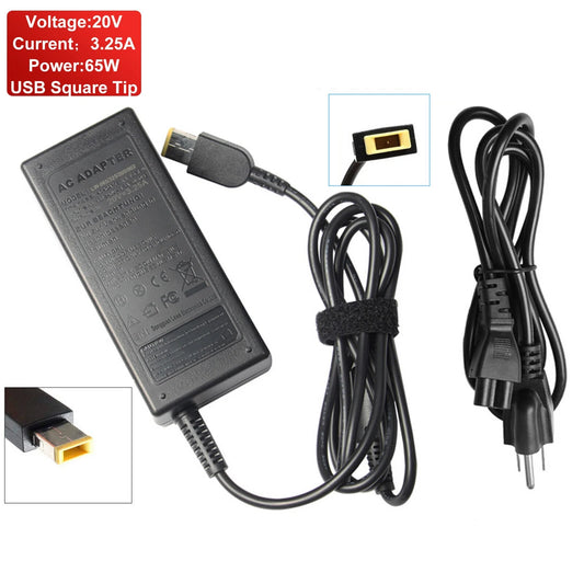 2 Pcs 65W AC Adapter Power Charger For Lenovo Thinkpad X240 X240Size X300Size T440Size T450