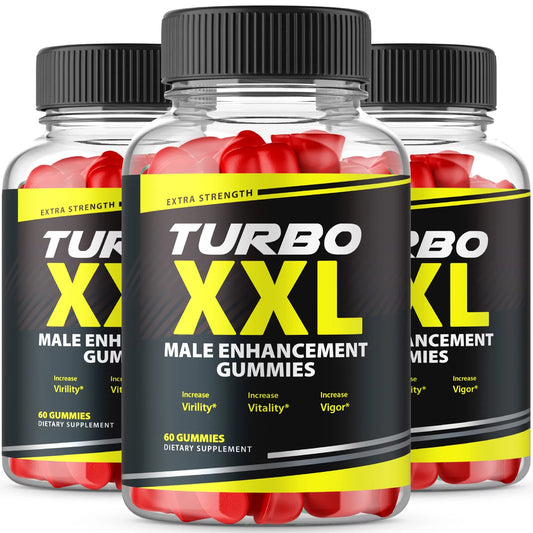 (3 Pack) Turbo xxl Gummies - Official Formula (180 Gummies)