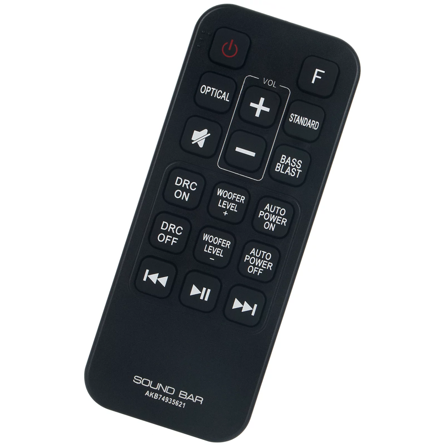 AKB74935621 Replacement Remote Control for LG Wireless Sizeound Bar SizeJ2 SizePJ2B-W