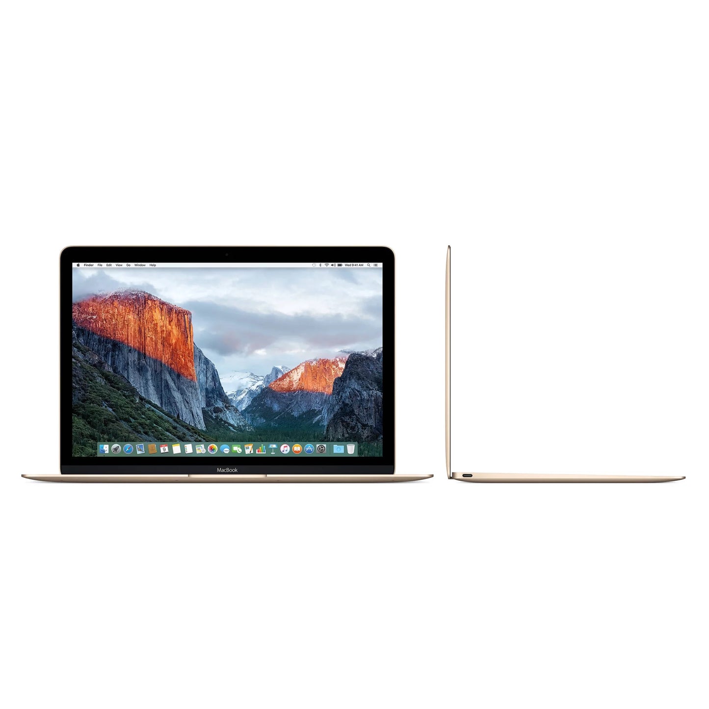 Used Apple Macbook Core M 1.1GHz 8GB RAM 256GB SizeSizeD 12" Gold MK4M2LL/A (2015)