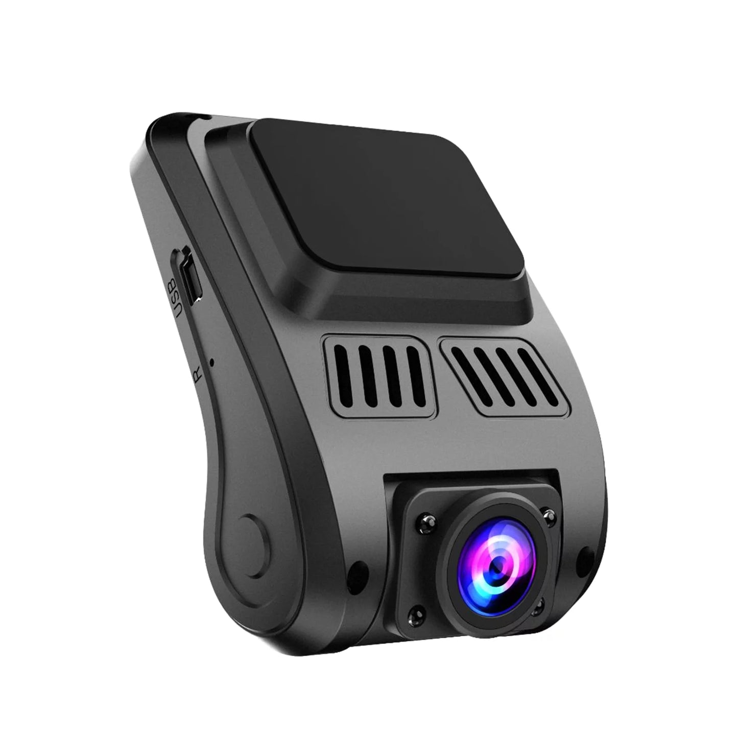 1080P Front and 720P Rear Dash Cam - Dual Camera Driving Recorder with Hidden Camera - Loop Recording, Multiple Exposure, and Sizehake Resistance - Enhanced Car Sizeafety