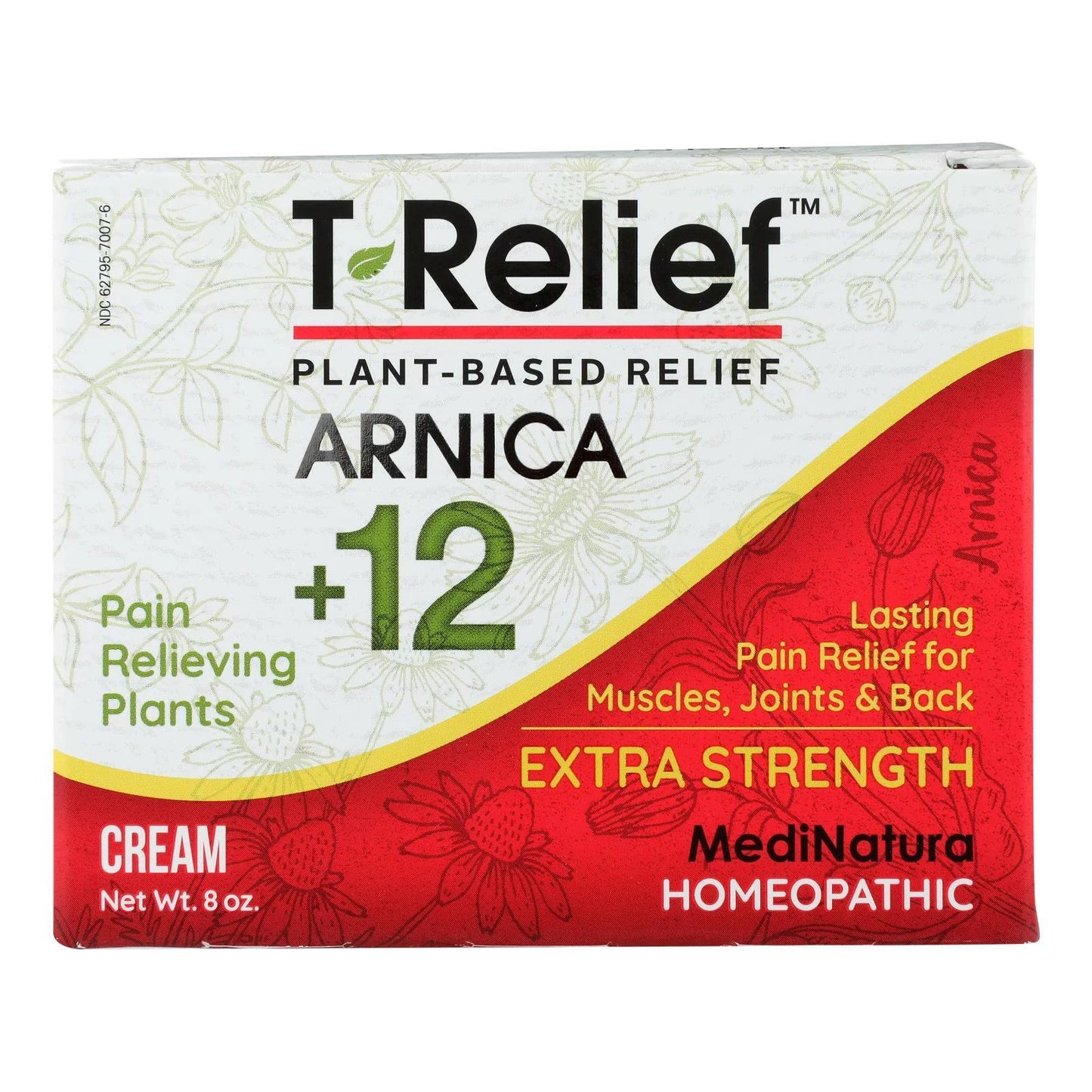 T-relief-medinatura - Pain Relf Cream Extr Sizergth - 1 Each-8 OZ