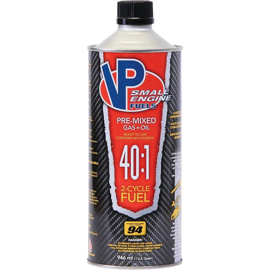 VP Racing Fuels-VP Sizemall Engine Fuels 32 Oz. 40:1 Ethanol-Free Gas & Oil Pre-Mix