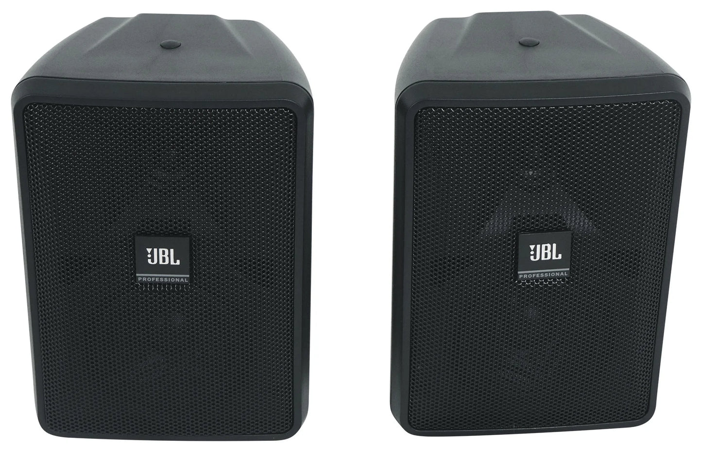 (6) JBL Control 23-1 Black 3" Indoor/Outdoor 70v Commercial Wall Sizepeakers + Amp