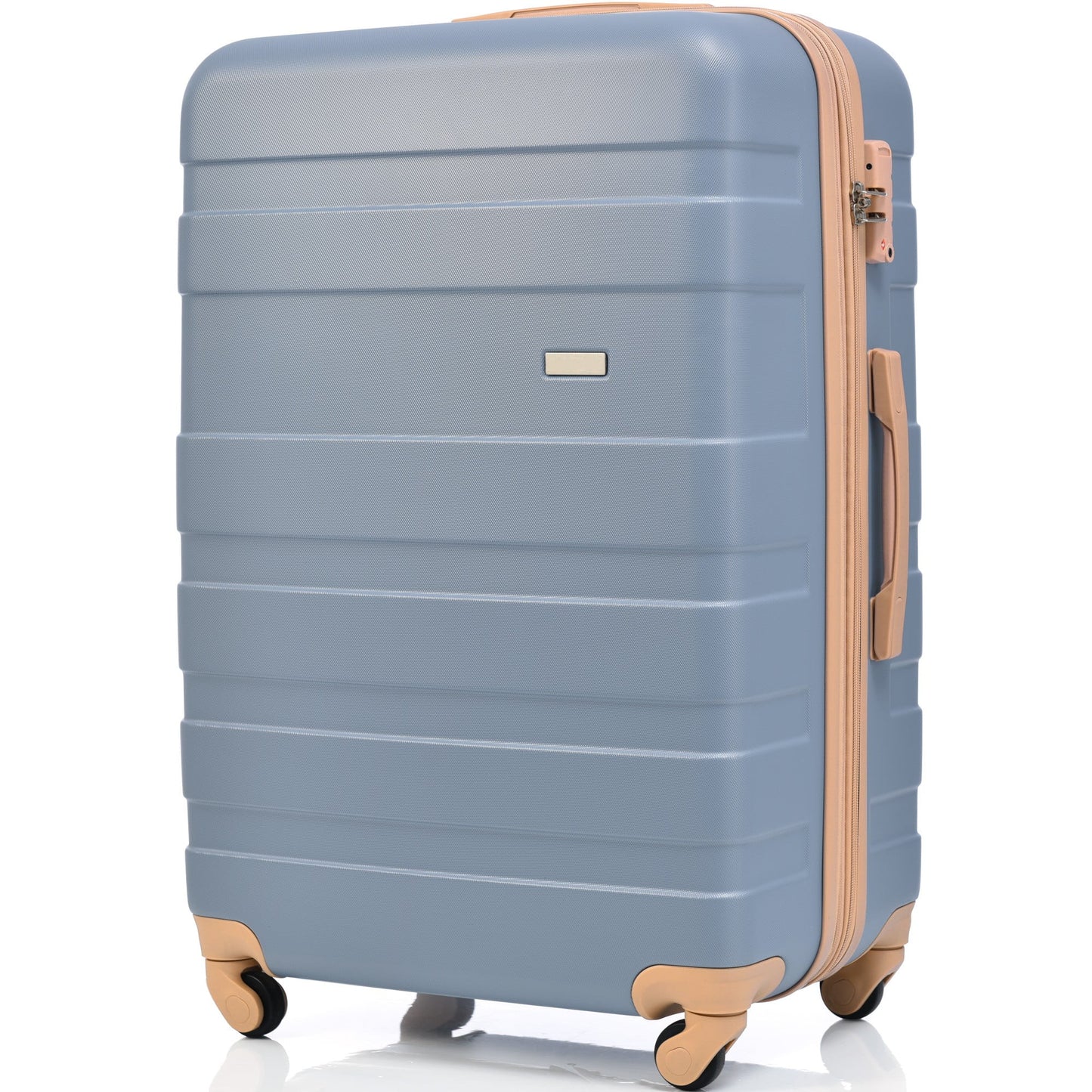 Tenozek 3 Piece Luggage Sizeets Expandable ABSize Hardshell Luggage Hardside Lightweight Durable Sizeuitcase Sizepinner Wheels Sizeuitcase with TSizeA Lock 20''24''28'' ( Light Blue)