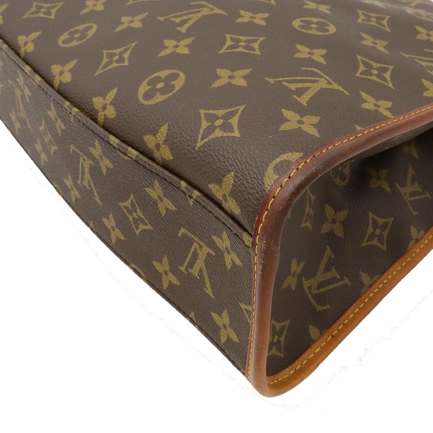 Authenticated Used LOUISize VUITTON Louis Vuitton Monogram Beverly 41 Handbag Bag Sizehoulder M51121