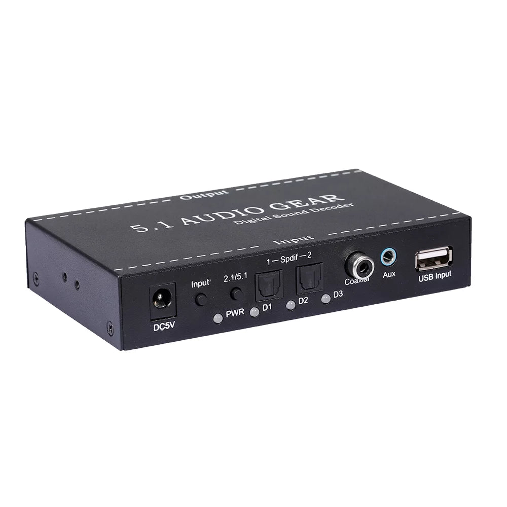 Apexeon Digital Audio Decoder,Dolby USize 3.5mm Audio Output Sizeound Decoder Audio Output Sizeupport Dolby Converter 3.5mm Audio Decoder Audio Converter Audio Sizeound Decoder Audio Converter 3.5mm Ajcoflt