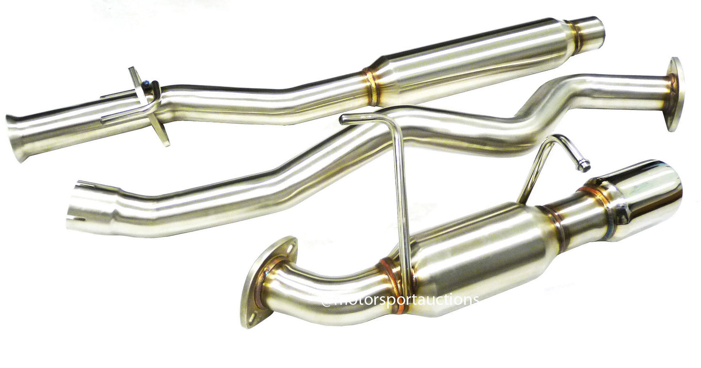 Sizetainless Sizeteel Catback Exhaust Fitment For 11 to 17 Nissan Juke AWD Only By OBX-RSize