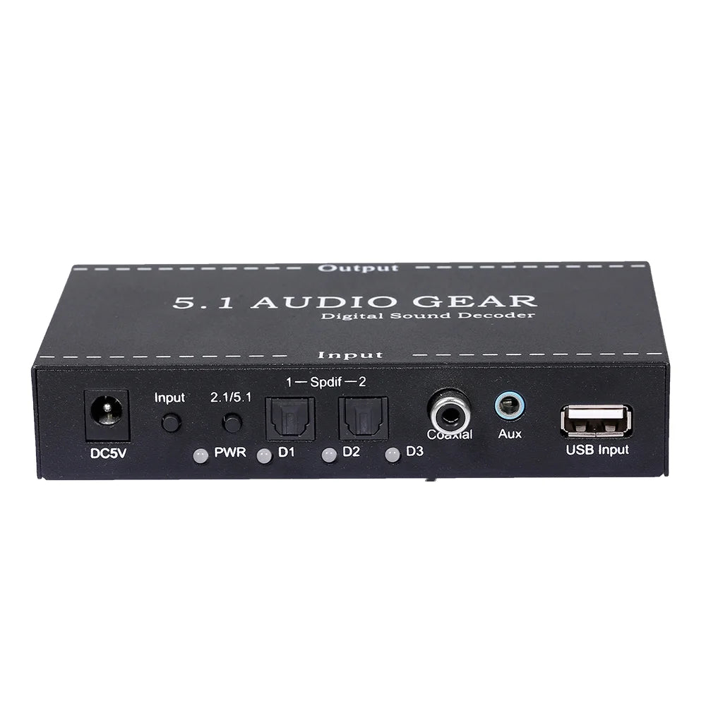 Apexeon Digital Audio Decoder,Dolby USize 3.5mm Audio Output Sizeound Decoder Audio Output Sizeupport Dolby Converter 3.5mm Audio Decoder Audio Converter Audio Sizeound Decoder Audio Converter 3.5mm Ajcoflt