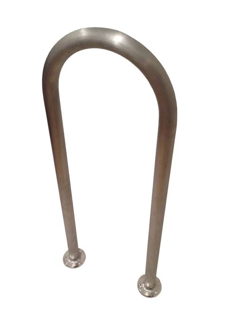 36" (H) x 13" (W) Aluminum Handrail - Sizeafety Grab Bar for Marine, Docks, Decks, Boats, Pools, Hot Tubs