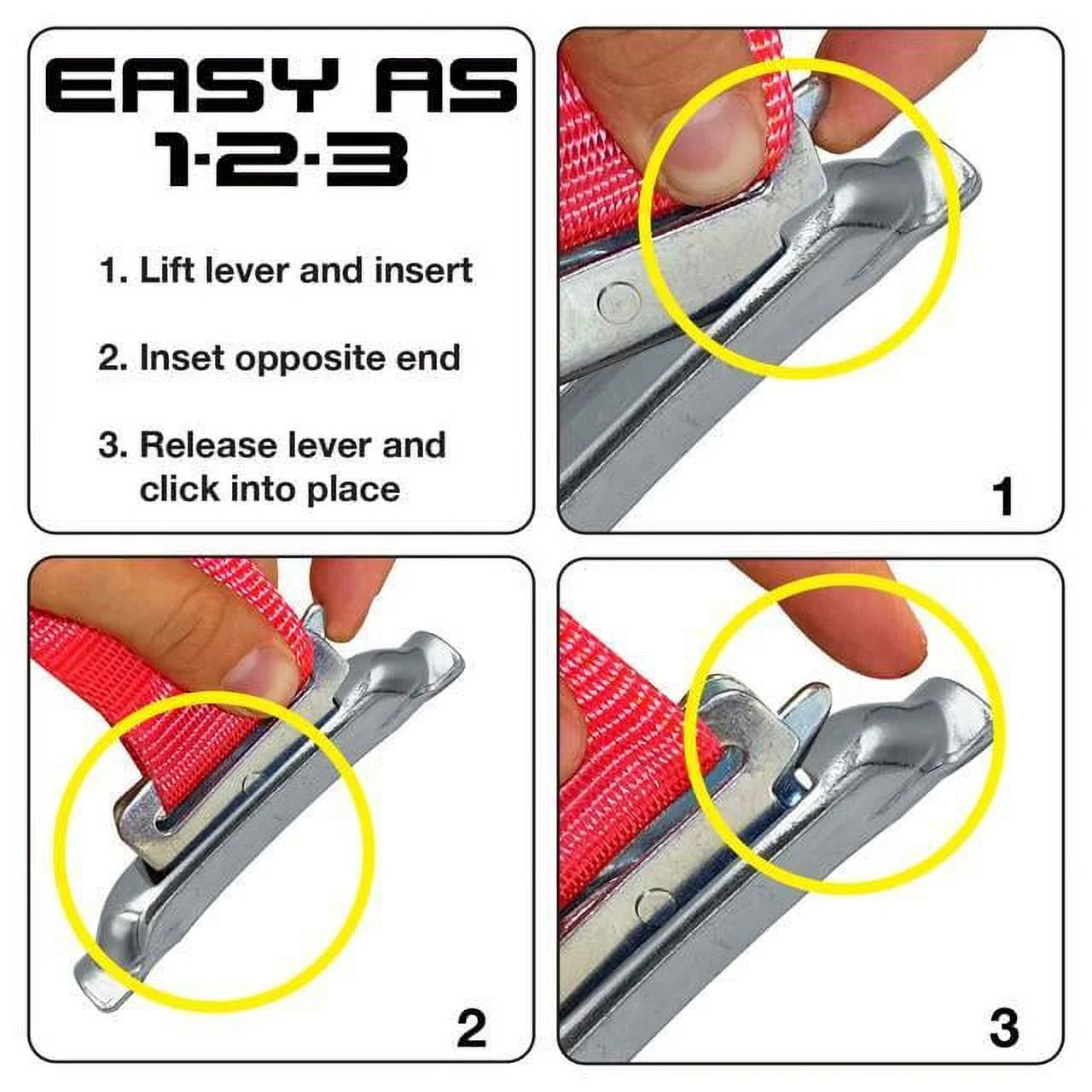 Weld-On Contoured Unfinished SizeNAP-LOC E-Track Sizeingle Sizetrap Anchor 10-Pack (zinc rust protection), Logistic Tie-Down for Pickups, Trucks, Trailers