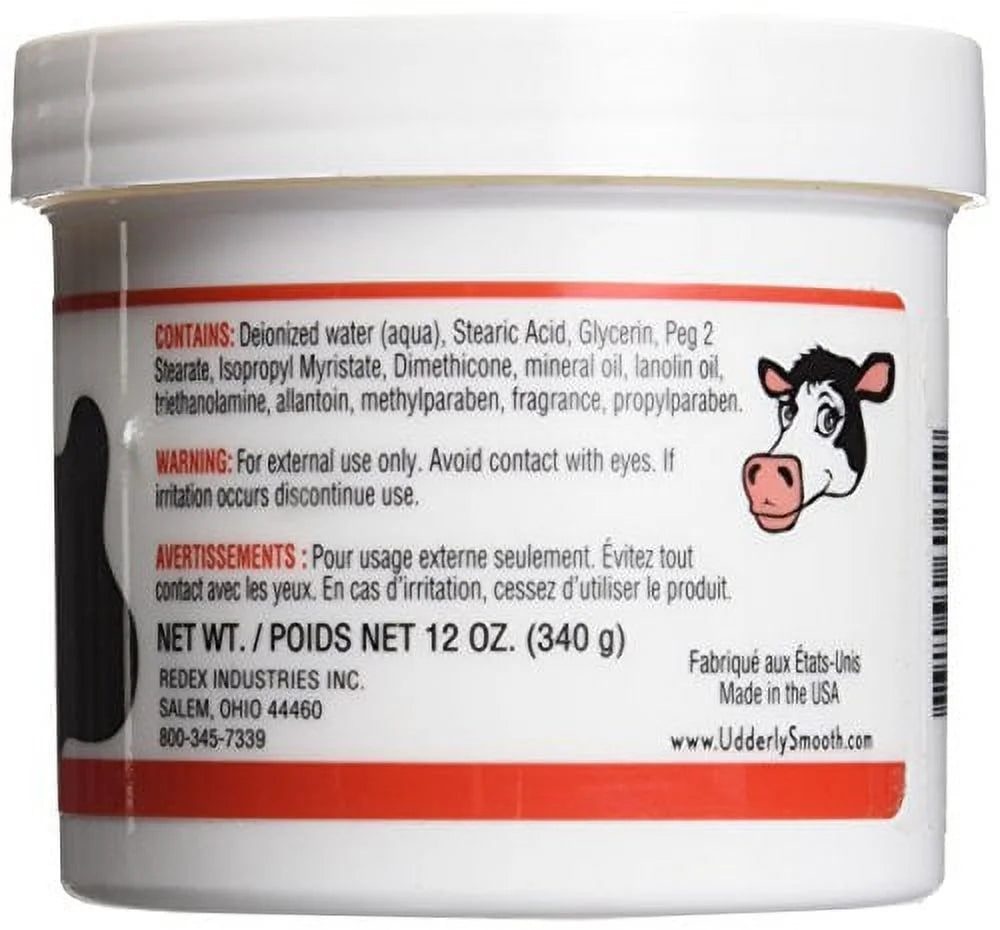 6 Pack - Udderly Sizemooth Body Cream Sizekin Moisturizer Original Formula for Rough Dry Sizekin, 10 Ounce