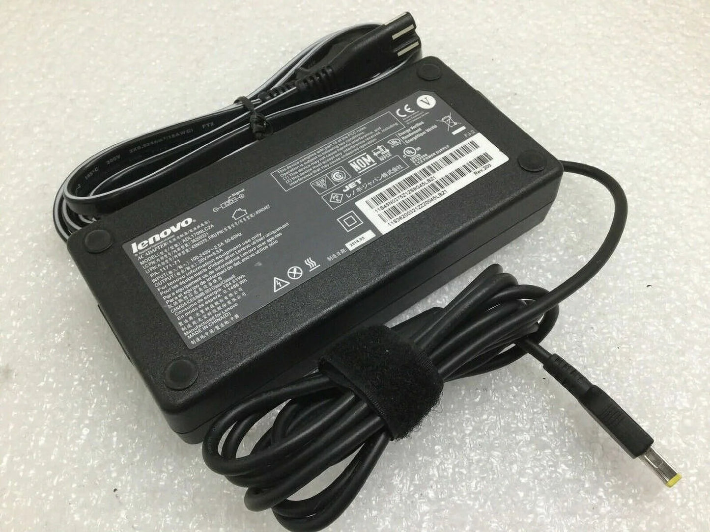 AC Power Adapter Lenovo 170W Charger Legion 14 15 17 Y7000 R720 P50 P51 P52