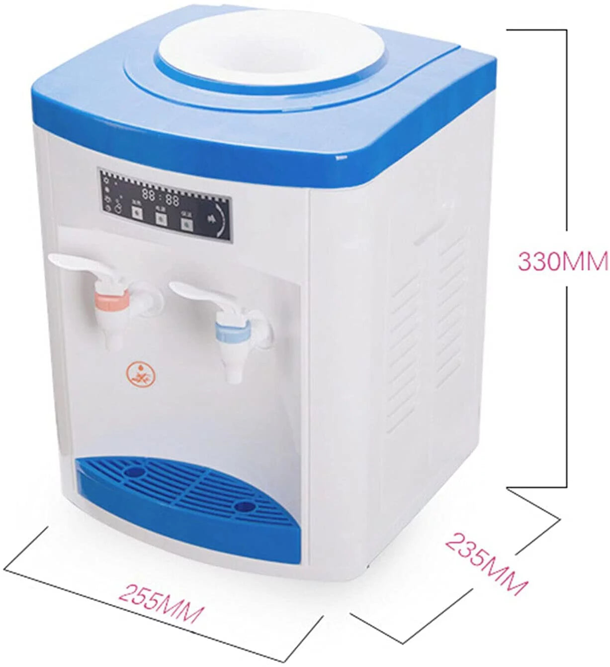 WUZSizeTAR Electric Hot Cold Water Dispenser Desktop Water Cooler