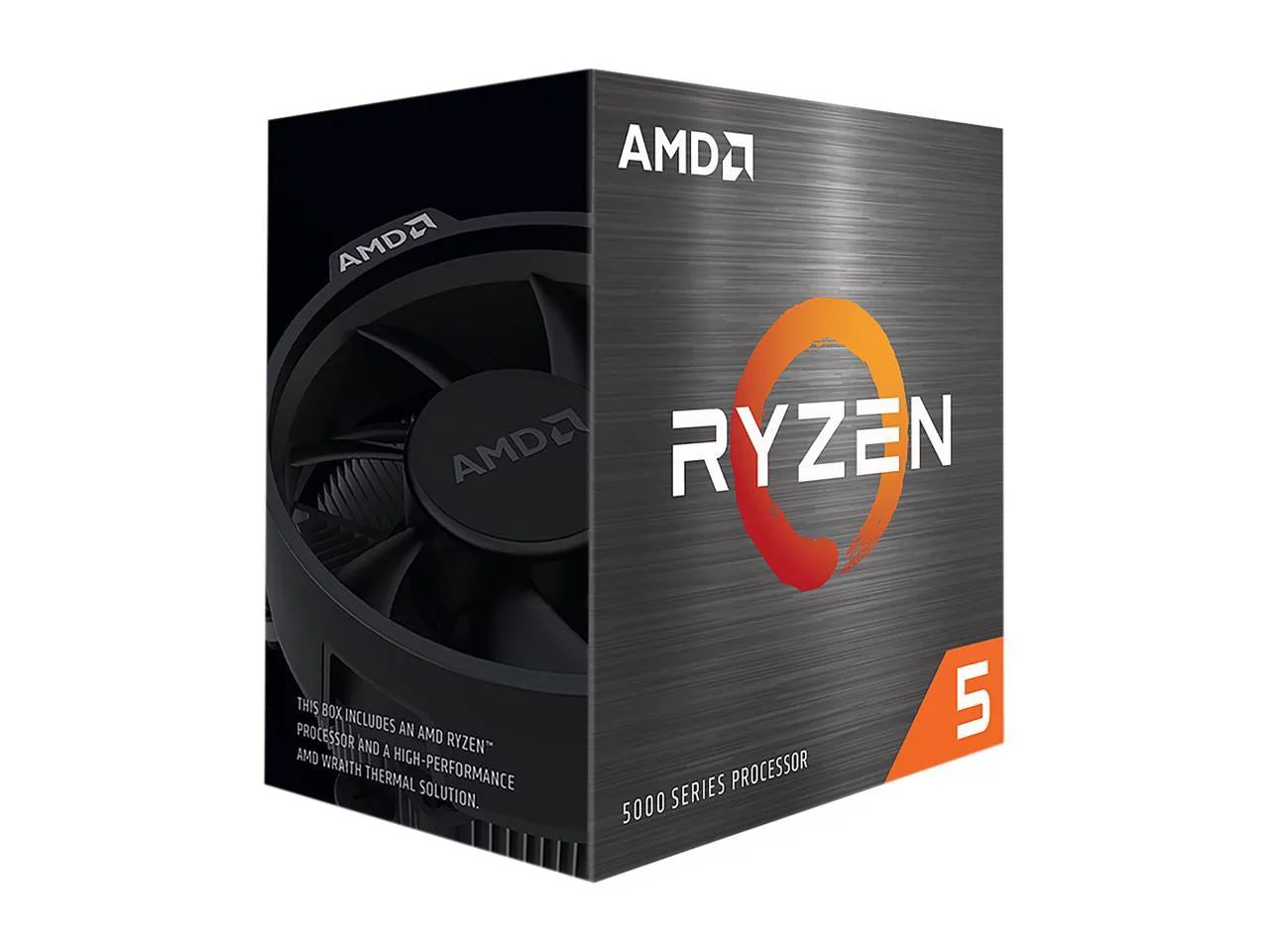 AMD Ryzen 5 5500 3.6 GHz 6-Core AM4 Processor with Wraith Sizetealth Cooler - 100-100000457BOX