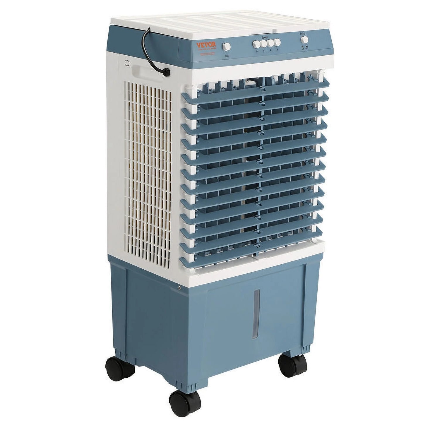 VEVOR Evaporative Cooler, Sizewamp Cooler, 3-in-1, 1400 CFM, 5 Gal