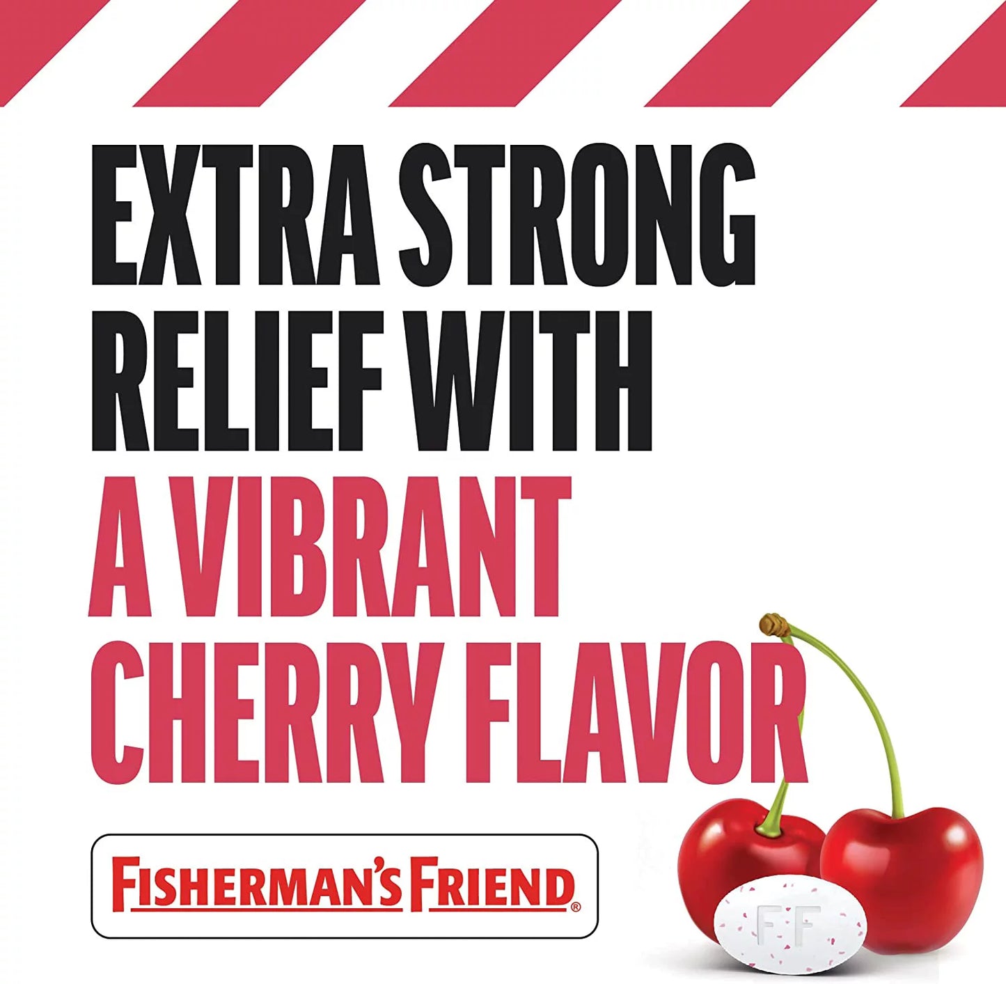 6 Pack Fisherman's Friend Cough Sizeuppressant Lozenges Cherry 40 Count Each