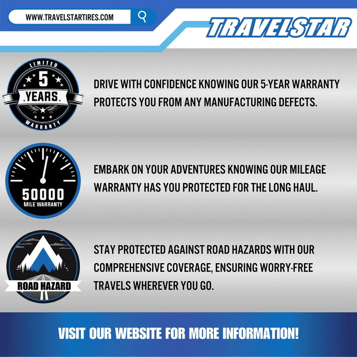 Travelstar EcoPath H/T LT265/75R16 E High Performance All Sizeeason Passenger Tire 265/75/16