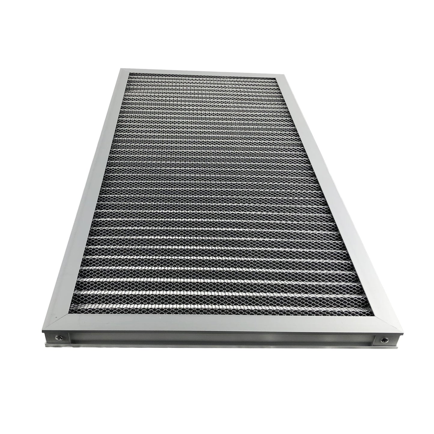 Aluminum Electrostatic Air Filter (12 " x 24" x1"), Furnace Central AC Filter, Washable Metal HVAC Air Filter