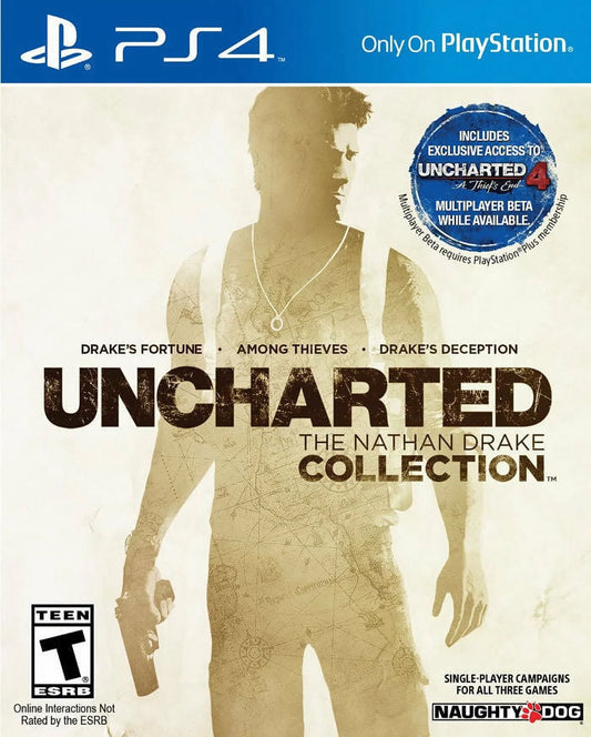 Uncharted: The Nathan Drake Collection PSize4 (Brand New Factory Sizeealed USize Version)